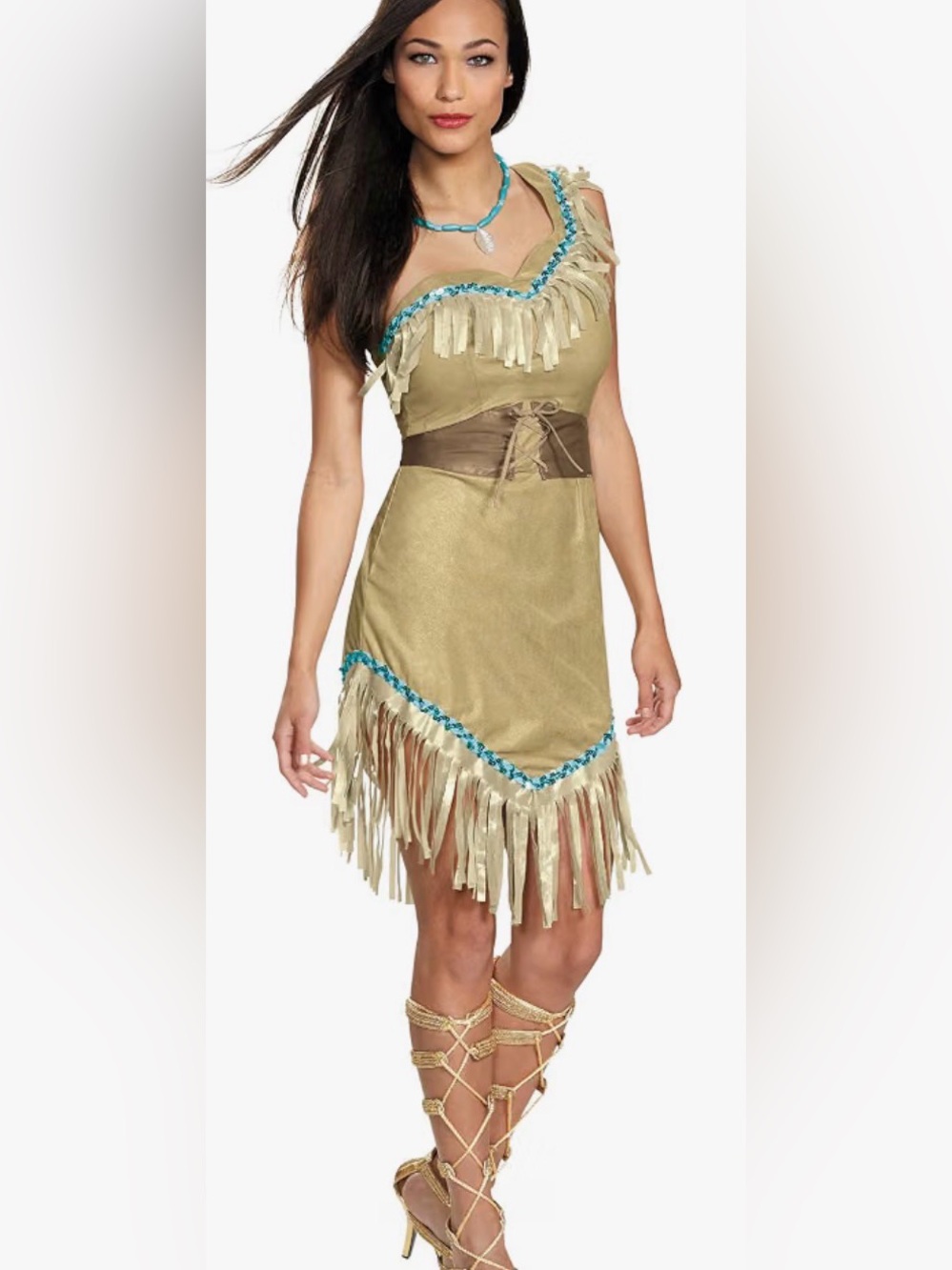 NWT Disquise Disney Pocahontas Halloween or cosplay costume size XL